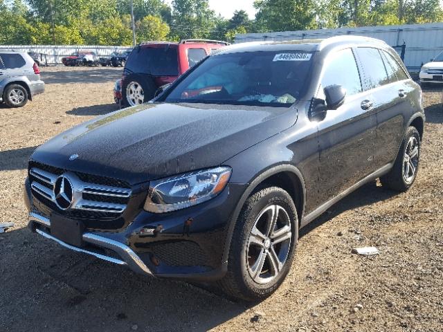 WDC0G4KB1HF146475 - 2017 MERCEDES-BENZ GLC 300 4M BLACK photo 2