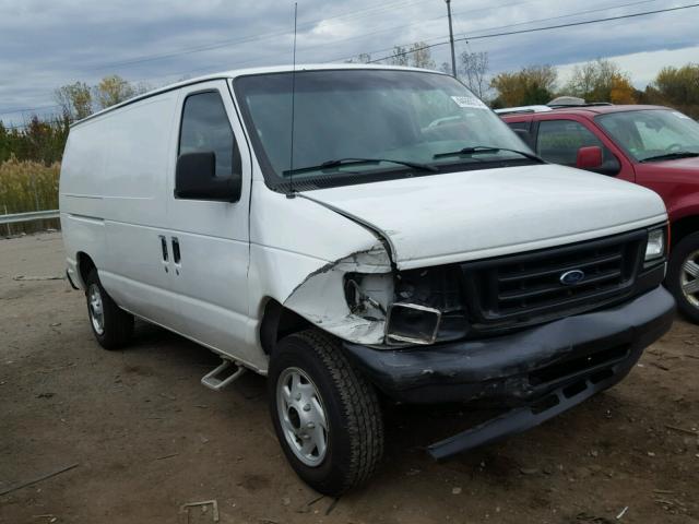 1FTNE14W47DB27445 - 2007 FORD ECONOLINE WHITE photo 1