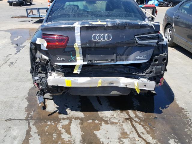 WAUFGAFC5GN035902 - 2016 AUDI A6 PREMIUM BLACK photo 9