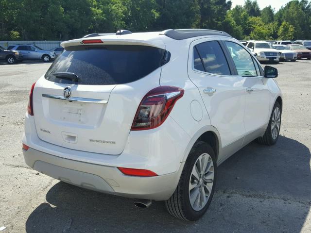 KL4CJBSB2HB018014 - 2017 BUICK ENCORE PRE WHITE photo 4