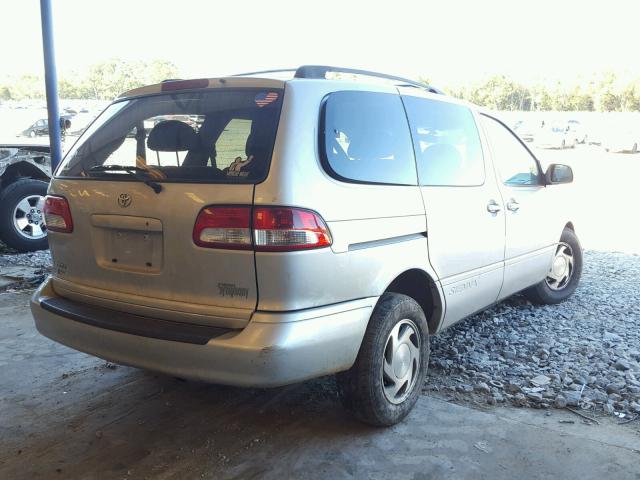 4T3ZF13C63U508877 - 2003 TOYOTA SIENNA LE SILVER photo 4