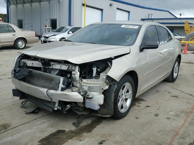 1G11B5SAXDF331195 - 2013 CHEVROLET MALIBU LS CREAM photo 2