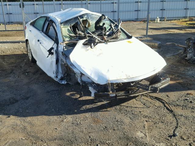 5NPEB4AC9EH818398 - 2014 HYUNDAI SONATA GLS WHITE photo 1