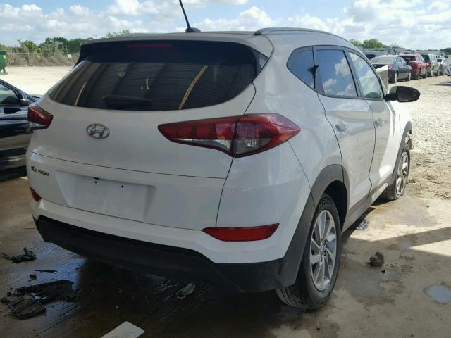 KM8J33A47HU279851 - 2017 HYUNDAI TUCSON LIM WHITE photo 4