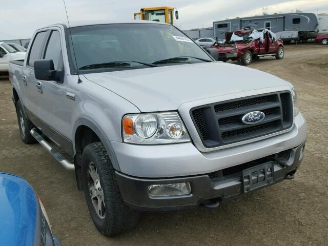 1FTPW14505KF07596 - 2005 FORD F150 SUPER SILVER photo 1