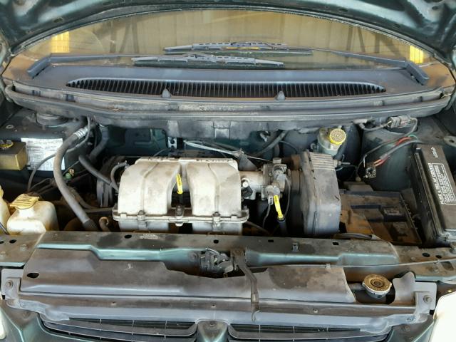 2B4FP25B4VR192450 - 1997 DODGE CARAVAN GREEN photo 7