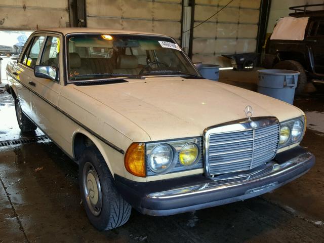 WDBAB23AXCB298059 - 1982 MERCEDES-BENZ 240 D YELLOW photo 1