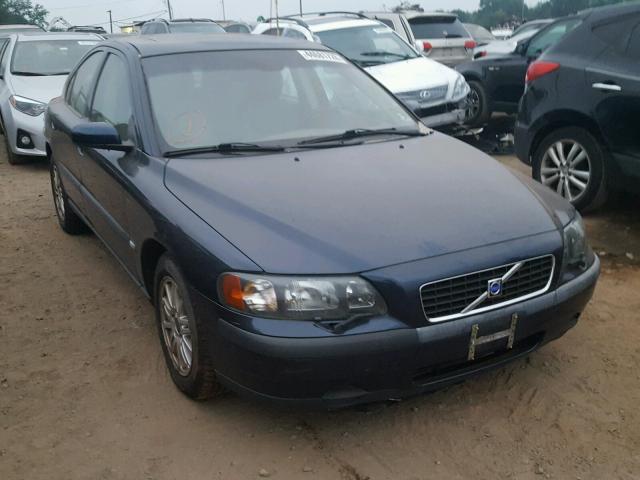 YV1RS61T442343556 - 2004 VOLVO S60 Bleu photo 1