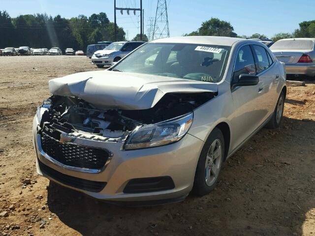 1G11B5SL9FF339616 - 2015 CHEVROLET MALIBU LS GOLD photo 2