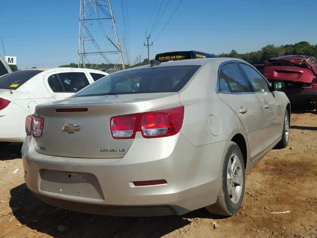 1G11B5SL9FF339616 - 2015 CHEVROLET MALIBU LS GOLD photo 4