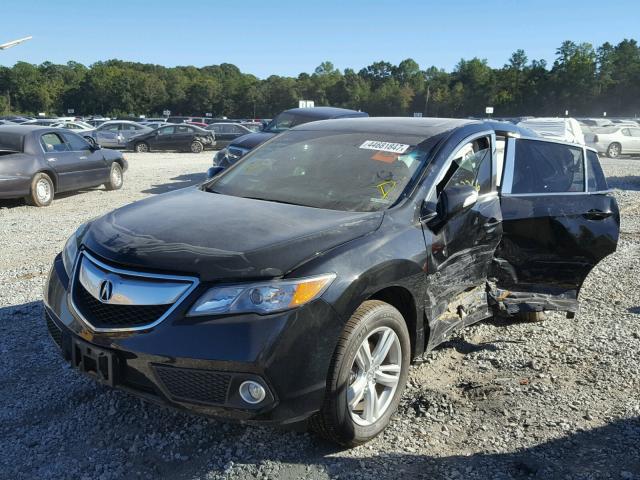 5J8TB4H50FL026895 - 2015 ACURA RDX BLACK photo 2