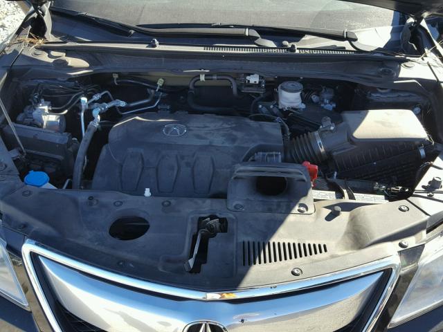 5J8TB4H50FL026895 - 2015 ACURA RDX BLACK photo 7