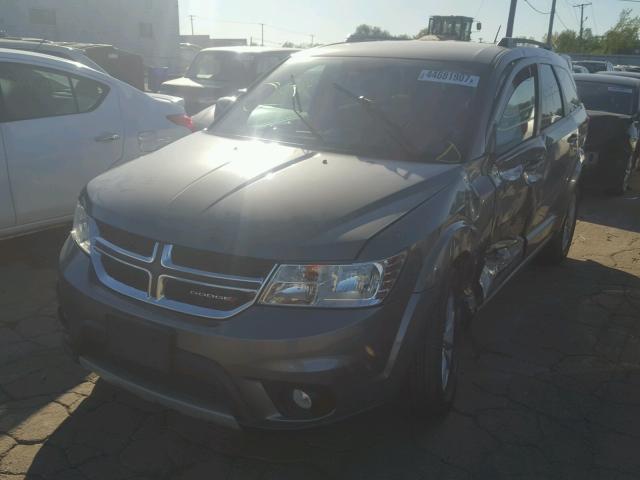 3C4PDCBG5DT634668 - 2013 DODGE JOURNEY SX GRAY photo 2