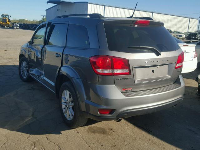 3C4PDCBG5DT634668 - 2013 DODGE JOURNEY SX GRAY photo 3