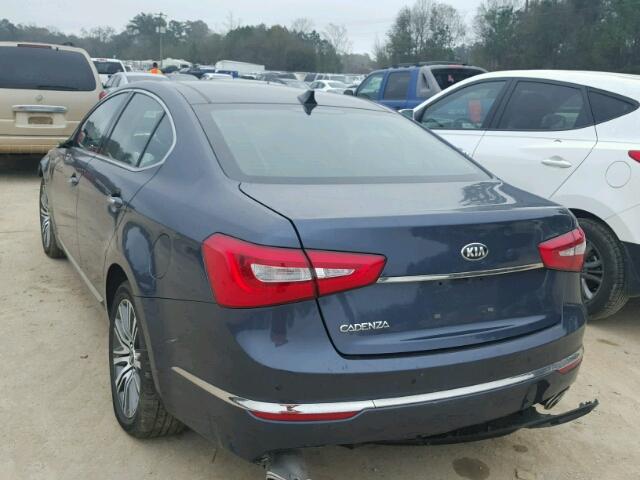 KNALN4D74E5163562 - 2014 KIA CADENZA PR BLACK photo 3