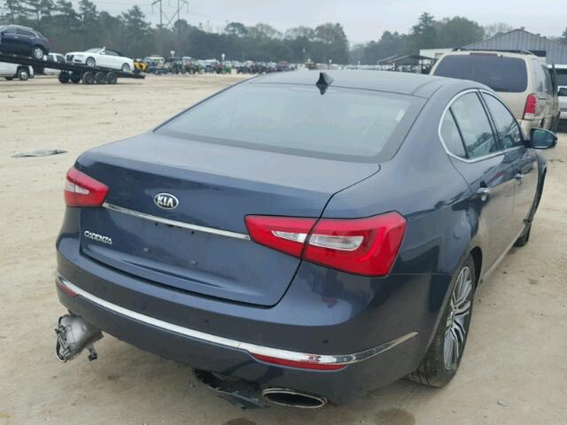 KNALN4D74E5163562 - 2014 KIA CADENZA PR BLACK photo 4