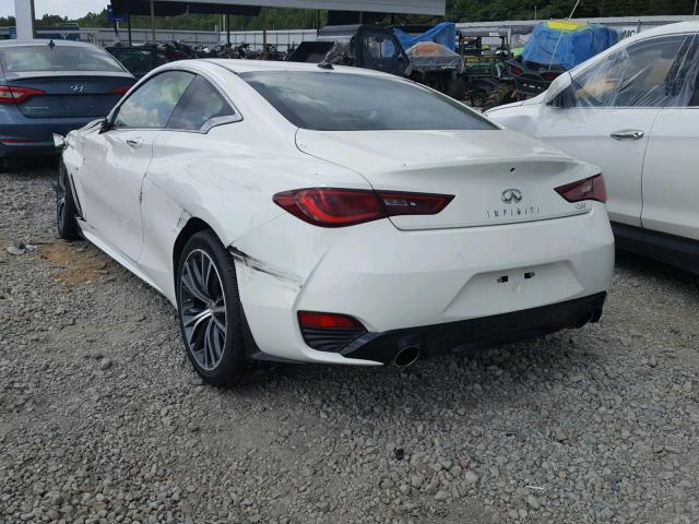 JN1EV7EKXJM342398 - 2018 INFINITI Q60 PREMIU WHITE photo 3