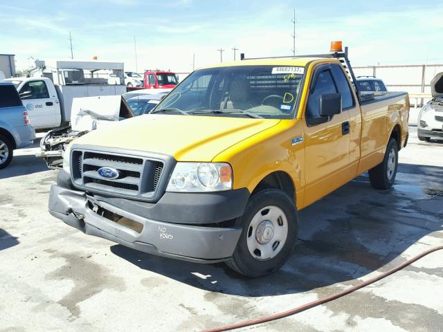 1FTVF12508KE27438 - 2008 FORD F150 YELLOW photo 2