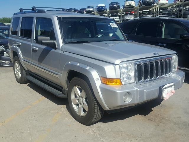 1J8HG58NX6C364728 - 2006 JEEP COMMANDER SILVER photo 1