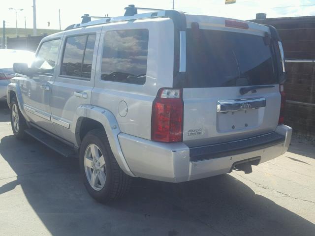 1J8HG58NX6C364728 - 2006 JEEP COMMANDER SILVER photo 3