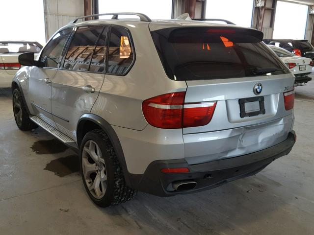 5UXFE83569L171444 - 2009 BMW X5 XDRIVE4 رمادي صورة 3
