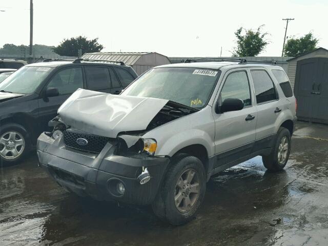 1FMYU93115KA55029 - 2005 FORD ESCAPE XLT GRAY photo 2