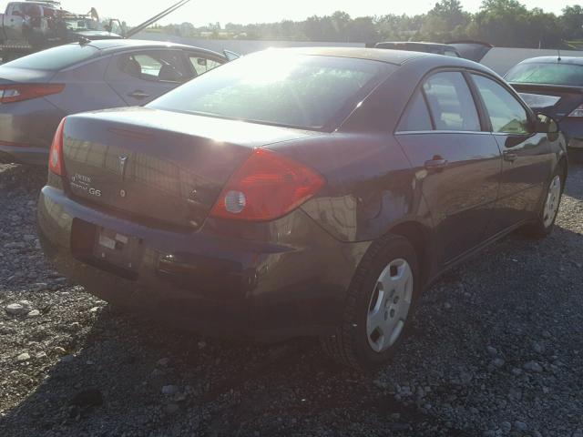 1G2ZF57B184254903 - 2008 PONTIAC G6 VALUE L BLACK photo 4