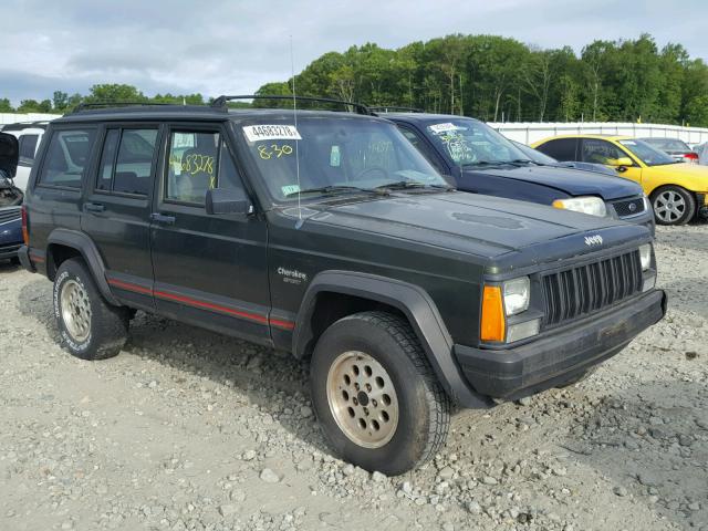 1J4FJ68S4SL545078 - 1995 JEEP CHEROKEE S GREEN photo 1