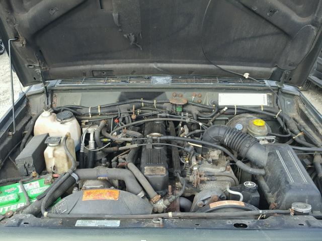 1J4FJ68S4SL545078 - 1995 JEEP CHEROKEE S GREEN photo 7