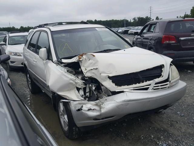 JTJHF10U910233254 - 2001 LEXUS RX 300 WHITE photo 1