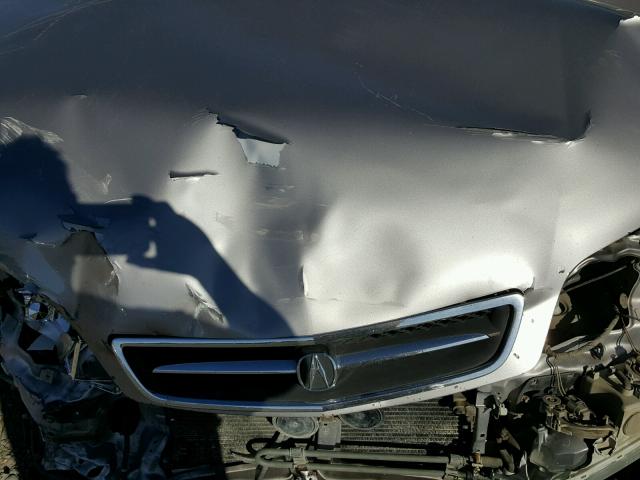 19UYA1255VL007824 - 1997 ACURA 2.2CL Gümüş fotoğraf 7