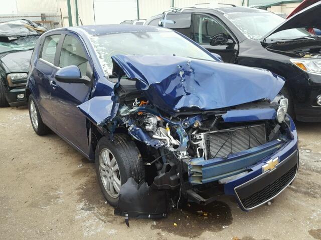 1G1JA6SH3D4246815 - 2013 CHEVROLET SONIC LS 蓝色 照片 1