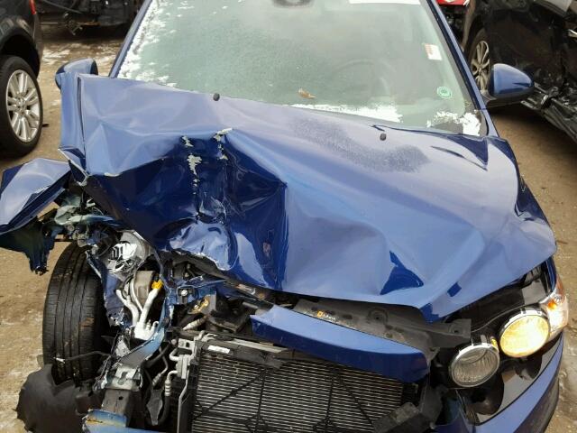 1G1JA6SH3D4246815 - 2013 CHEVROLET SONIC LS 蓝色 照片 7