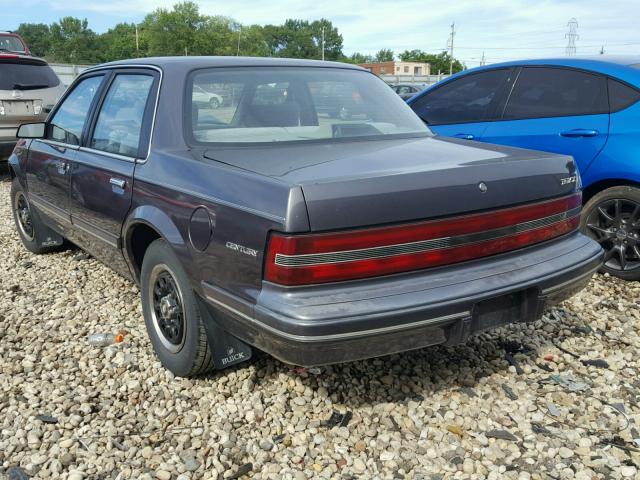 1G4AG55M1R6440307 - 1994 BUICK CENTURY SP GRAY photo 3