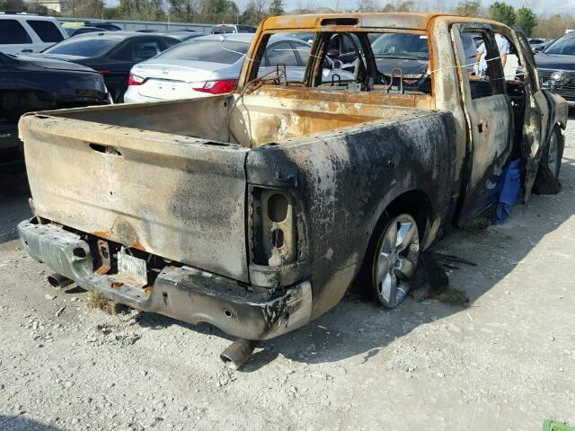 1C6RR6LT9GS148448 - 2016 RAM 1500 SLT BLUE photo 4