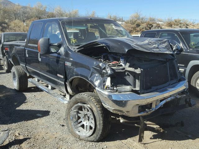 1FTNW21P24EA47017 - 2004 FORD F250 SUPER BLACK photo 1