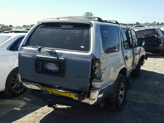 JT3GM84R4X0050473 - 1999 TOYOTA 4RUNNER GRAY photo 4