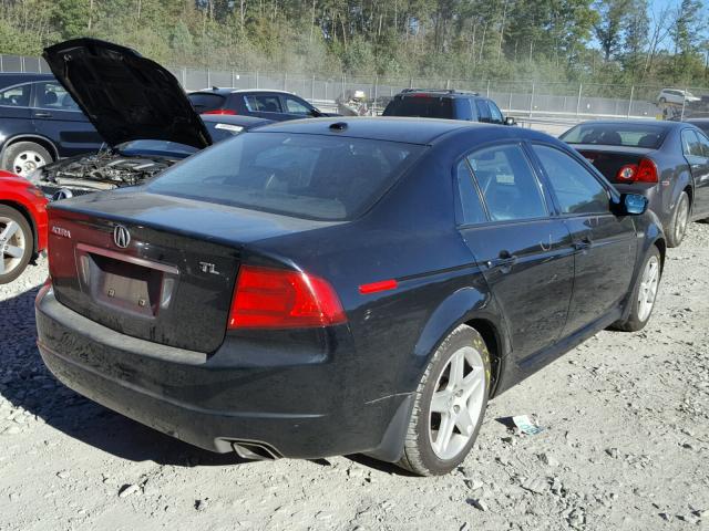 19UUA66225A066191 - 2005 ACURA TL BLACK photo 4