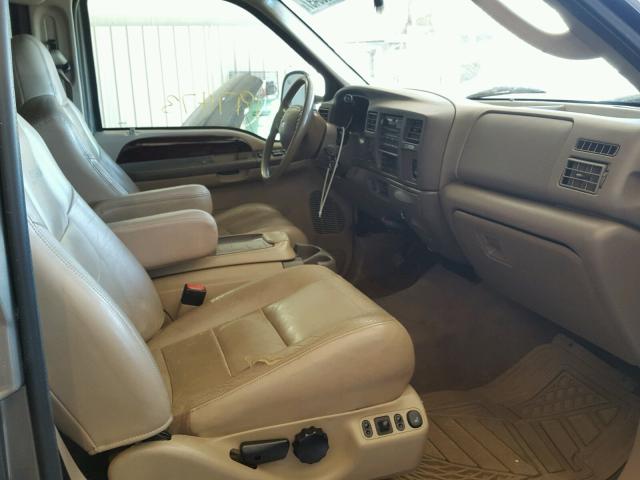 1FMSU43P63EB56074 - 2003 FORD EXCURSION TAN photo 5