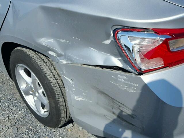 1G1ZB5ST7GF284393 - 2016 CHEVROLET MALIBU LS Gümüş foto 9