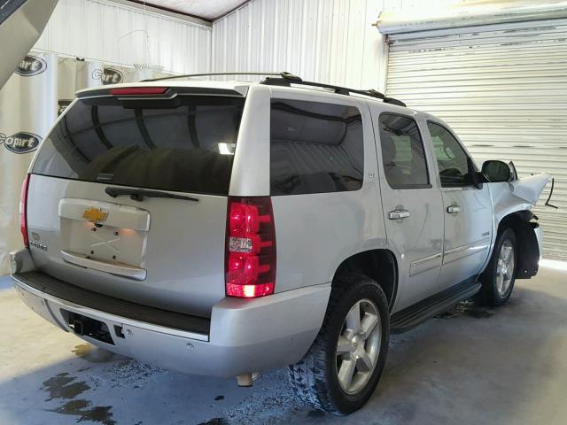 1GNSCCE0XER120456 - 2014 CHEVROLET TAHOE SILVER photo 4