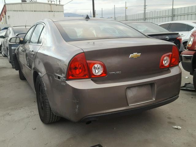 1G1ZB5E07CF319655 - 2012 CHEVROLET MALIBU LS BROWN photo 3