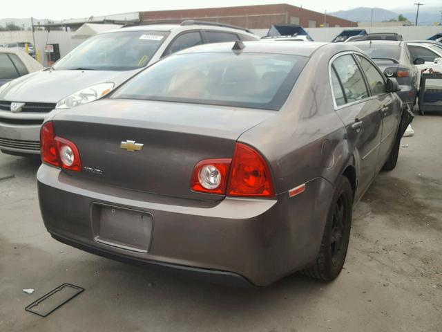 1G1ZB5E07CF319655 - 2012 CHEVROLET MALIBU LS BROWN photo 4