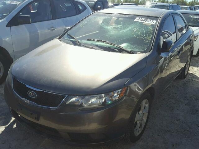 KNAFU4A27A5259494 - 2010 KIA FORTE EX BROWN photo 2