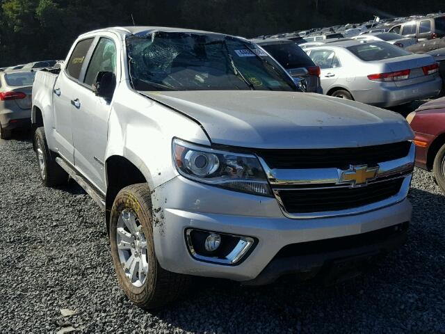 1GCGTCE34G1222765 - 2016 CHEVROLET COLORADO L SILVER photo 1
