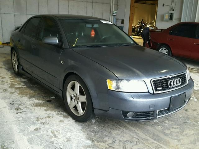 WAULC68E03A292414 - 2003 AUDI A4 1.8T QU GRAY photo 1