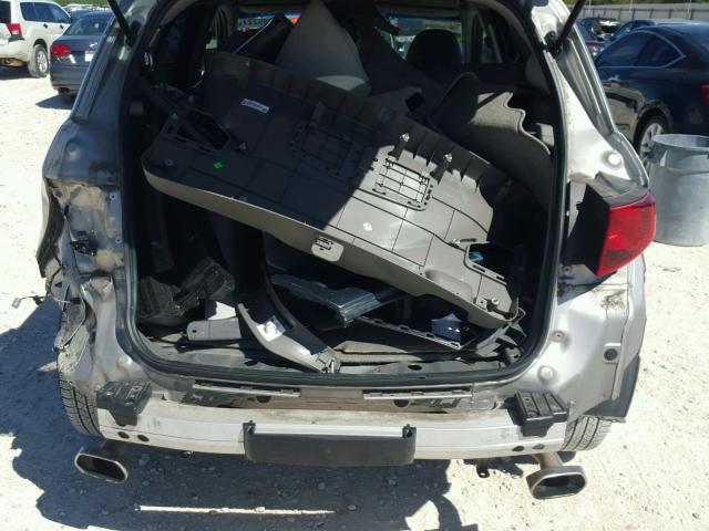 5J8TB2H58AA005284 - 2010 ACURA RDX TECHNO SILVER photo 9