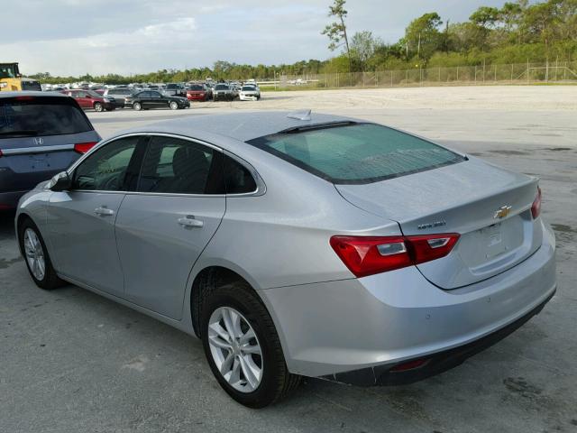 1G1ZE5STXGF324814 - 2016 CHEVROLET MALIBU LT SILVER photo 3