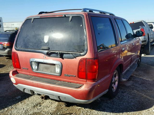 5LMRU27A9YLJ12594 - 2000 LINCOLN NAVIGATOR წითელი ფოტო 4