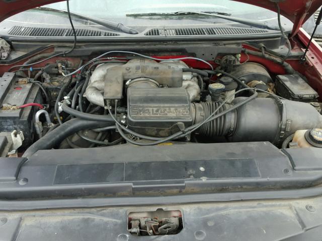 5LMRU27A9YLJ12594 - 2000 LINCOLN NAVIGATOR RED photo 7